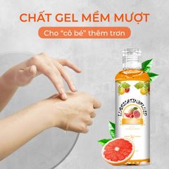 Gel bôi trơn Boyafei Grapefruit hương bưởi chai 200ml