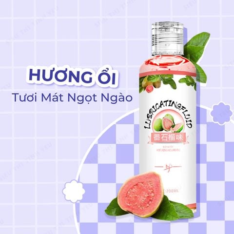 Gel bôi trơn Boyafei Guava hương ổi chai 200ml