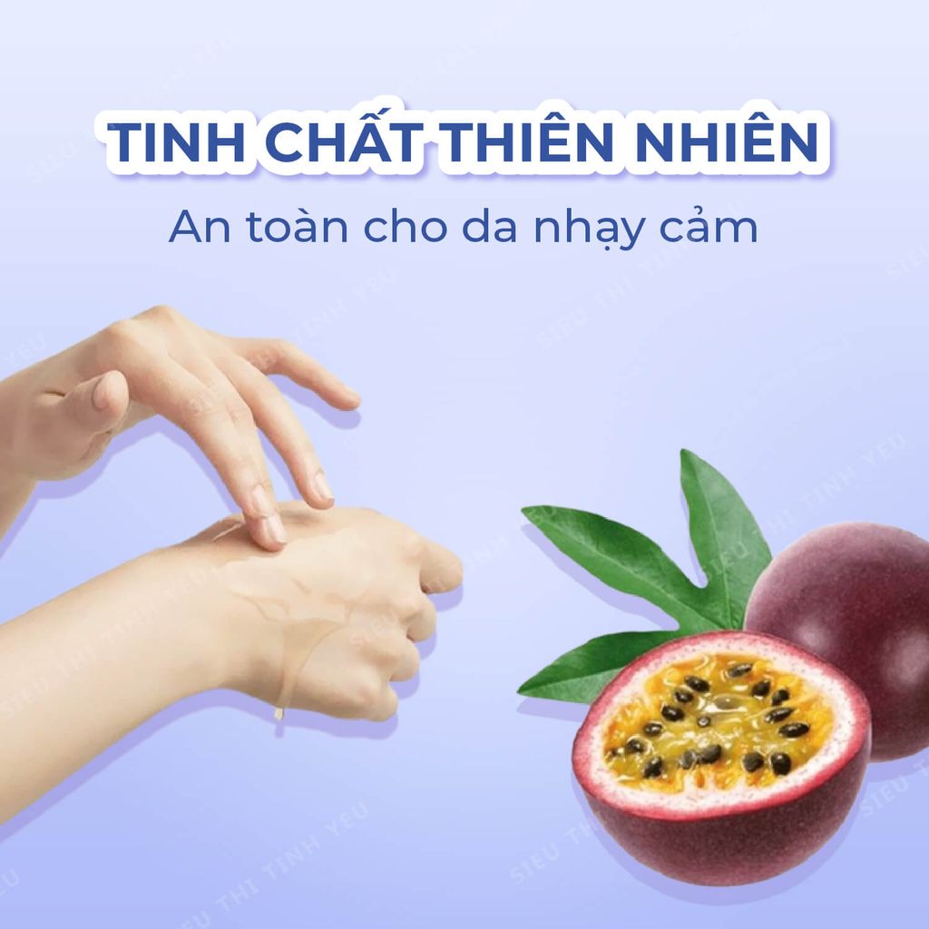 Gel bôi trơn Boyafei Passion Fruit hương chanh dây chai 200ml