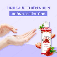 Gel bôi trơn Boyafei Strawberry hương dâu chai 200ml