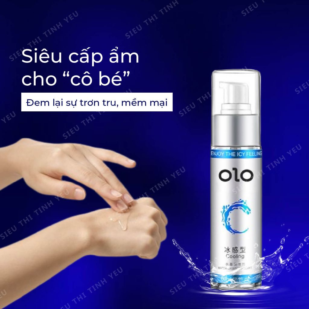 Gel bôi trơn OLO Cooling mát lạnh chai 60ml