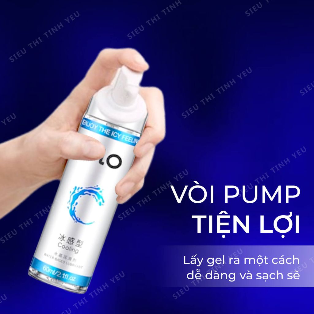 Gel bôi trơn OLO Cooling mát lạnh chai 60ml