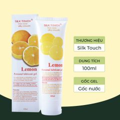 Gel bôi trơn Silk Touch Lemon hương chanh chai 100ml