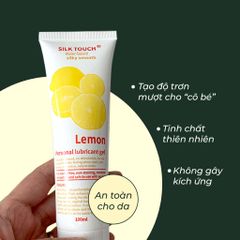 Gel bôi trơn Silk Touch Lemon hương chanh chai 100ml