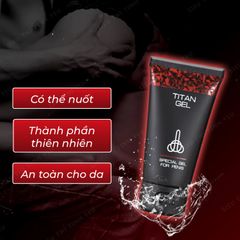 Gel bôi trơn Titan tăng kích thước tuýp 50ml