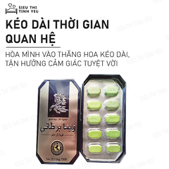 Viên uống cường dương Ngựa Thái 7000mg tăng cường sinh lý hộp thiết 10 viên