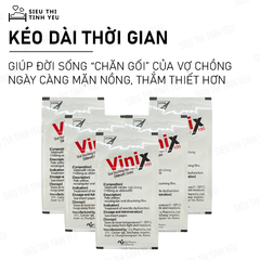 Tem ngậm kéo dài Vinix 100mg hộp 10 tem