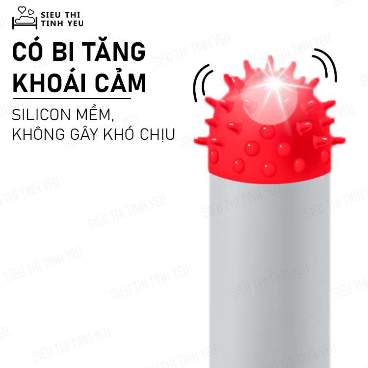 Bao cao su OLO Rồng Xanh đầu gai có bi mềm 1.5cm hộp 1 cái