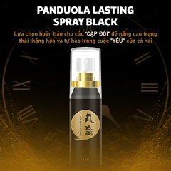 Chai xịt Panduola Lasting Spray Black kéo dài thời gian 15ml