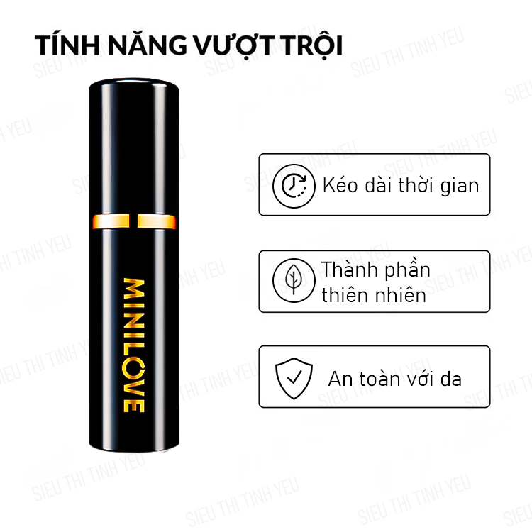 Chai xịt Minilove kéo dài thời gian 10ml