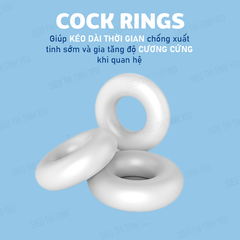 Vòng đeo Cock Rings kéo dài thời gian, gia tăng khoái cảm