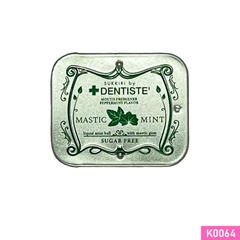 Kẹo ngậm BJ Love Mint by Dentiste Mastic Mint kéo dài thời gian hương bạc hà hộp 20 viên