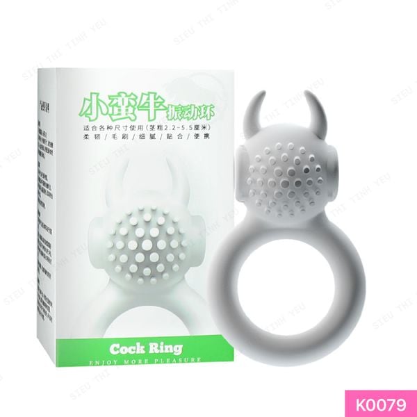 Vòng đeo rung Cock Ring kéo dài thời gian, gia tăng khoái cảm dùng pin
