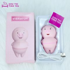 Lưỡi liếm Vibrator heo con 6 chế độ rung dùng sạc