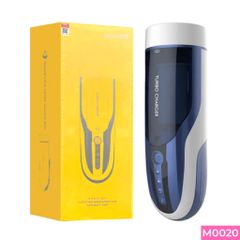 Âm đạo giả Leten Rotating Masturbation AC rung thụt xoay ngoáy đa chế độ có tiếng rên pin sạc