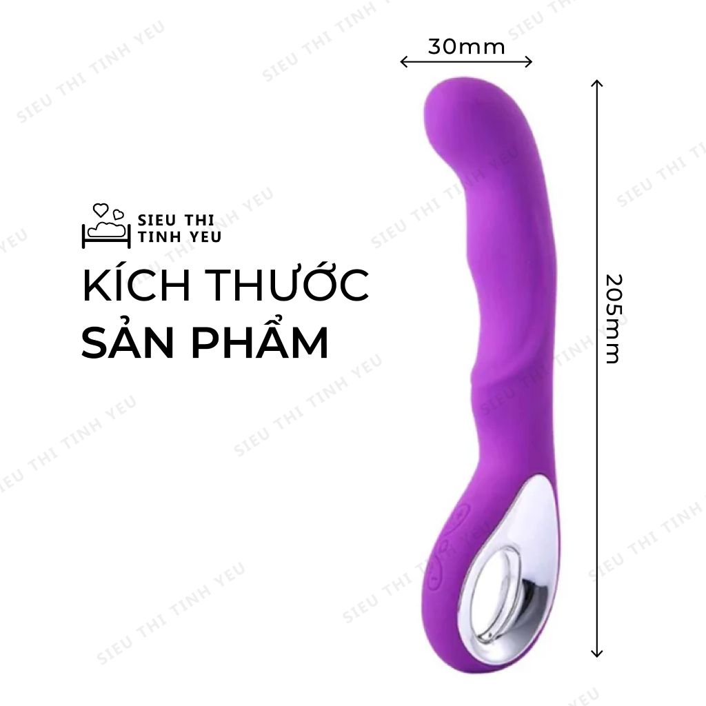 Máy Massage điểm G Anna Leahso 10 chế độ rung dùng pin sạc