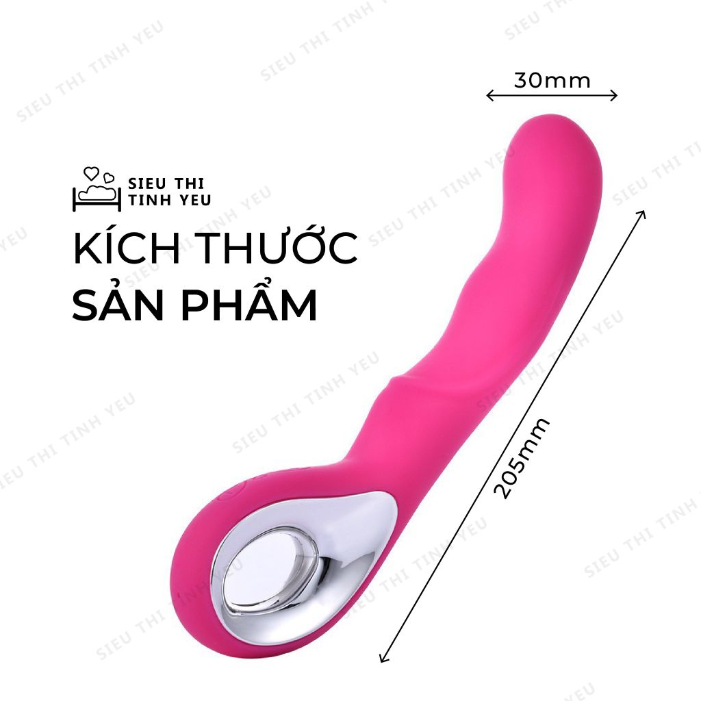 Máy Massage điểm G Anna Leahso 10 chế độ rung dùng pin sạc