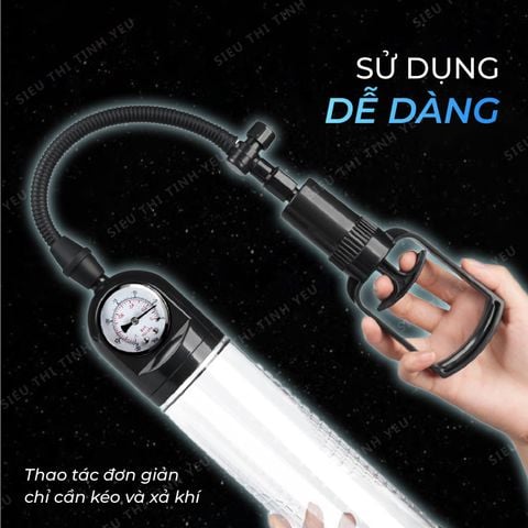 Máy tập dương vật Evo Penis Pump kéo tay