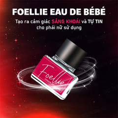 Nước hoa vùng kín Foellie Eau De Bébé màu đỏ chai 5ml