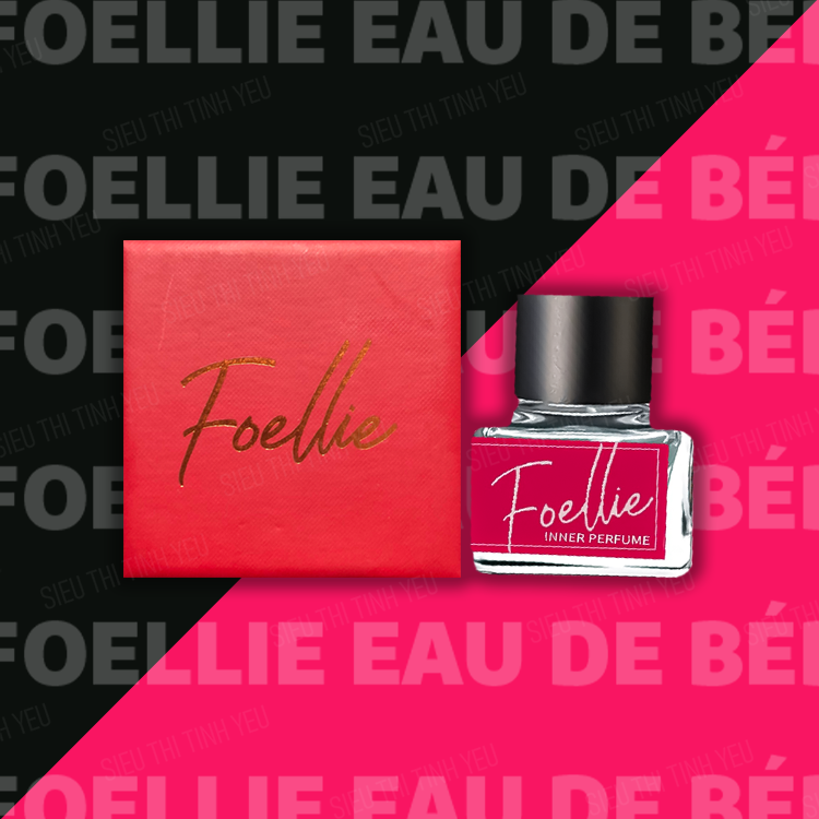 Nước hoa vùng kín Foellie Eau De Bébé màu đỏ chai 5ml