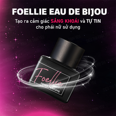 Nước hoa vùng kín Foellie Eau De Bijou màu đen chai 5ml