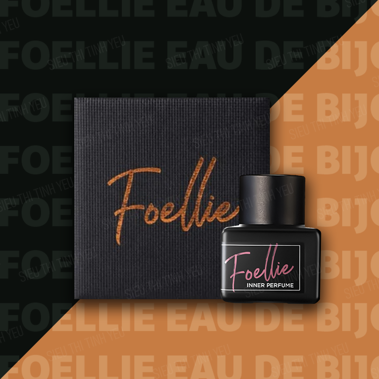 Nước hoa vùng kín Foellie Eau De Bijou màu đen chai 5ml