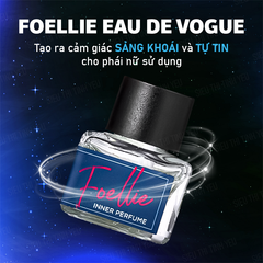 Nước hoa vùng kín Foellie Eau De Vogue màu xanh chai 5ml