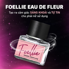 Nước hoa vùng kín Foellie Eau De Fleur màu hồng chai 5ml