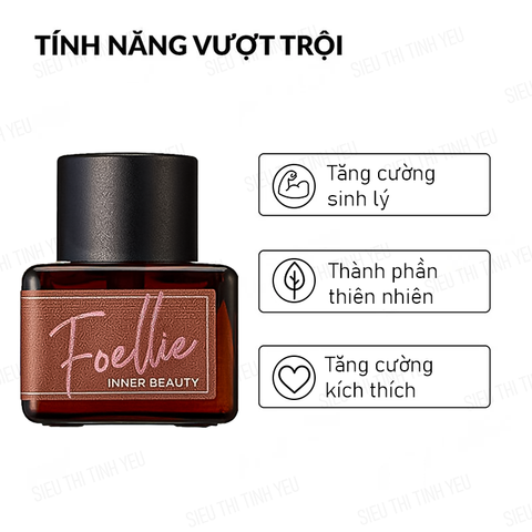 Nước hoa vùng kín Foellie Eau De Forêt màu nâu chai 5ml