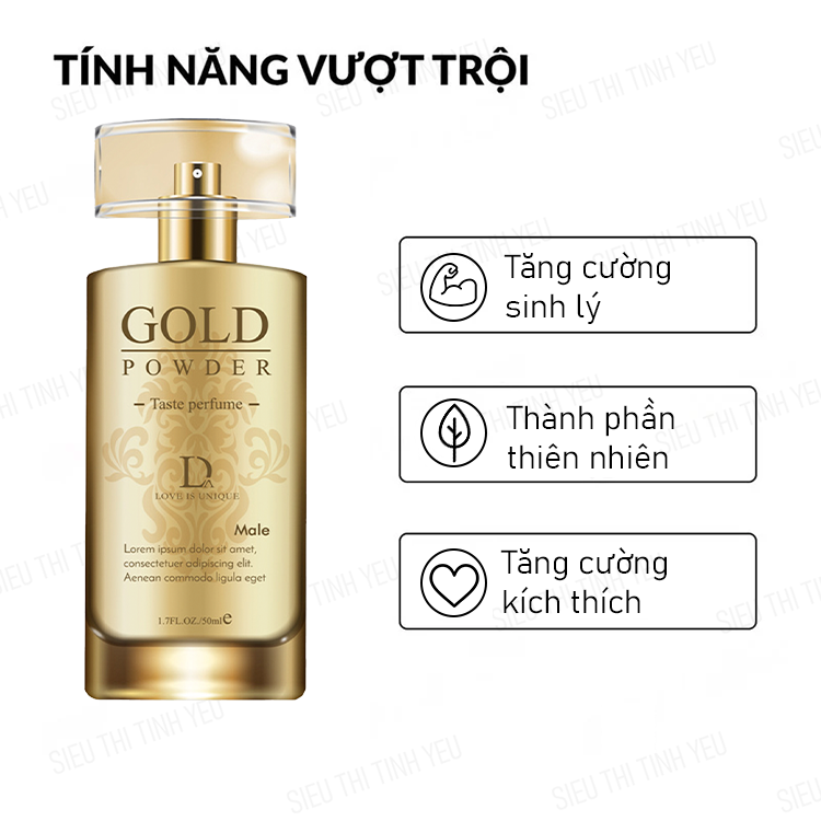 Nước hoa Gold Powder Male chai 50ml