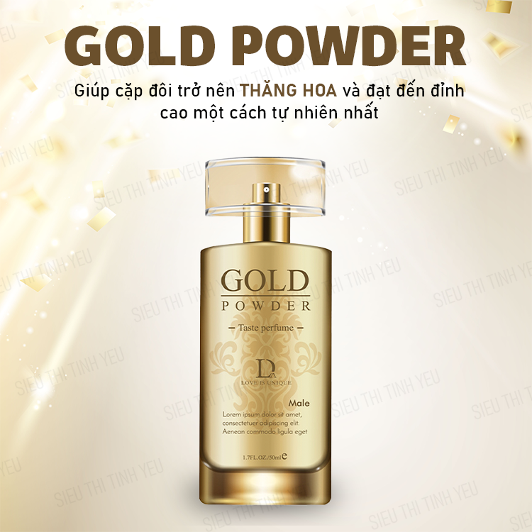 Nước hoa Gold Powder Male chai 50ml