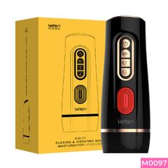 Âm đạo giả Leten Sucking Vibrating Male Masturbator V3 rung thụt đa chế độ pin sạc