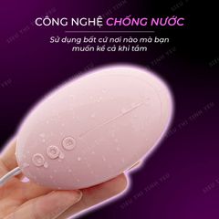 Trứng rung Durex Play Dual-Head Vibrating Egg 2 đầu 12 chế độ rung dùng pin