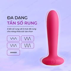 Trứng rung hậu môn Svakom Primo sưởi ấm điều khiển từ xa dùng pin sạc