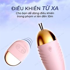 Trứng rung LiLo Vibrator điều khiển từ xa 10 chế độ rung dùng pin