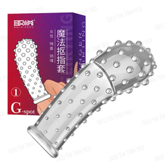 Bao cao su ngón tay Aichao G-Spot 1 hạt nổi toàn thân