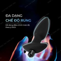 Trứng rung hậu môn LoveToy Fantasy Anal Plug 10 chế độ rung dùng pin