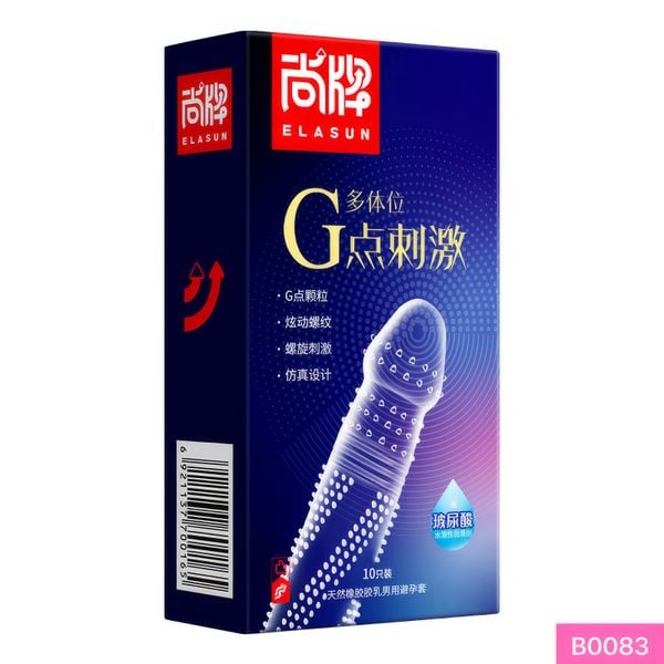 Bao cao su thân gai xoắn ốc Hộp 10 cái