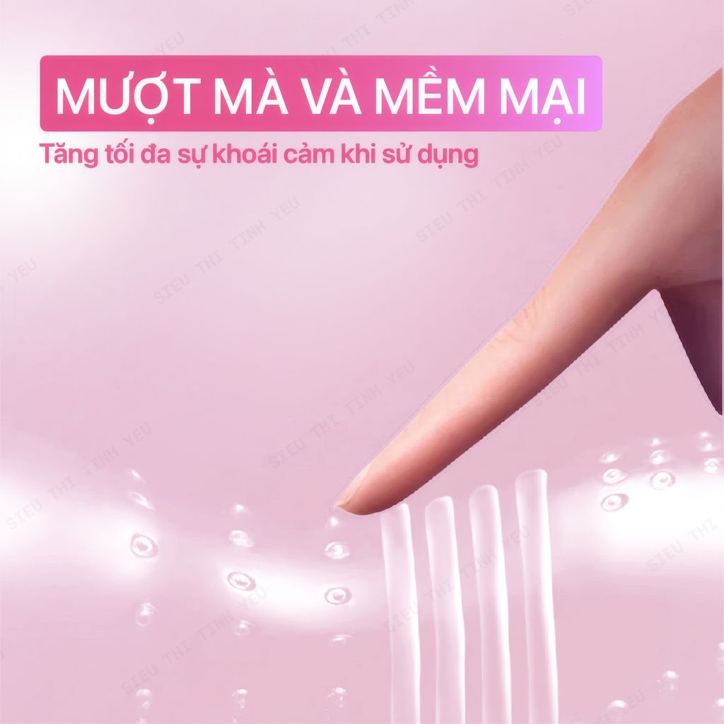 Bao cao su thân gai xoắn ốc Hộp 10 cái
