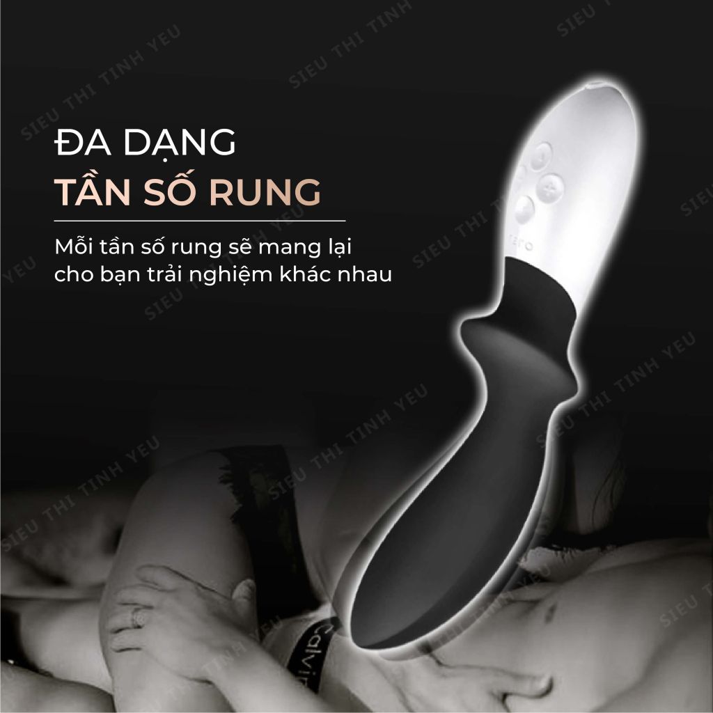 Trứng rung hậu môn LeLo Loki rung 6 chế độ pin sạc