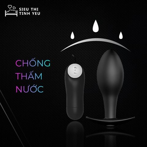 Trứng rung hậu môn Pretty Love đầu tròn rung mạnh chống nước dùng pin