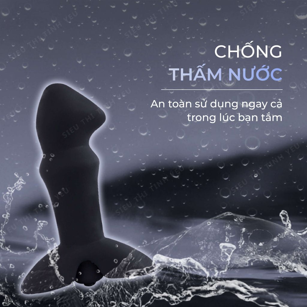 Trứng rung hậu môn Yeain Prostate Stud 10 chế độ rung dùng pin