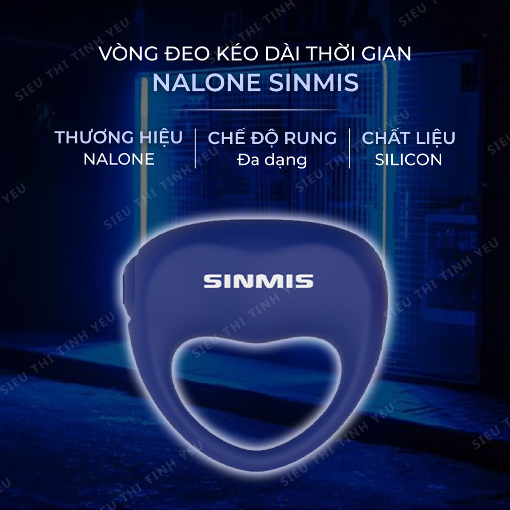 Vòng đeo Nalone Sinmis kéo dài thời gian rung đa chế độ dùng pin