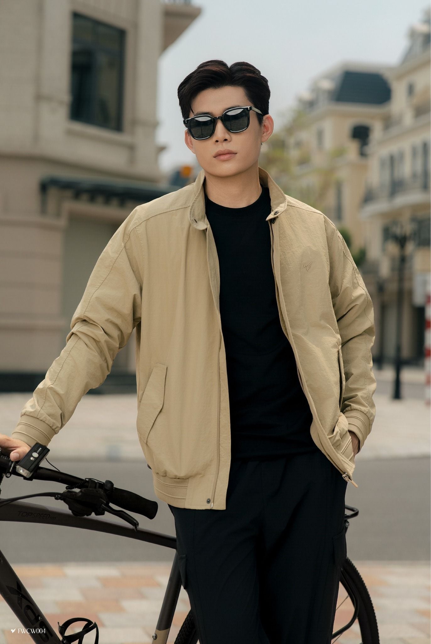  Áo khoác gió 2 lớp cổ cao FWCW004 