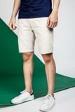  Quần short khaki cạp thường basic, diễu gấu FSBK012 