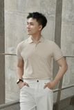  Áo Polo trơn bề mặt hiệu ứng FSTP056 