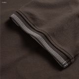  Áo Polo trơn bo kẻ logo ngực FSTP052 