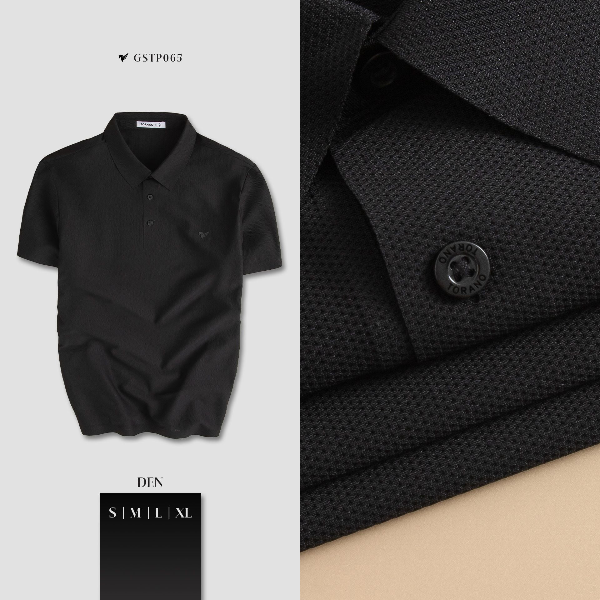  Áo polo seamless in logo ngực GSTP065 