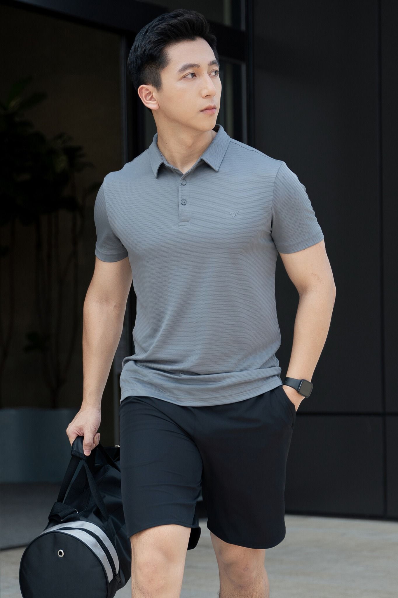  Áo Polo thể thao ngắn trơn basic FSTP027 