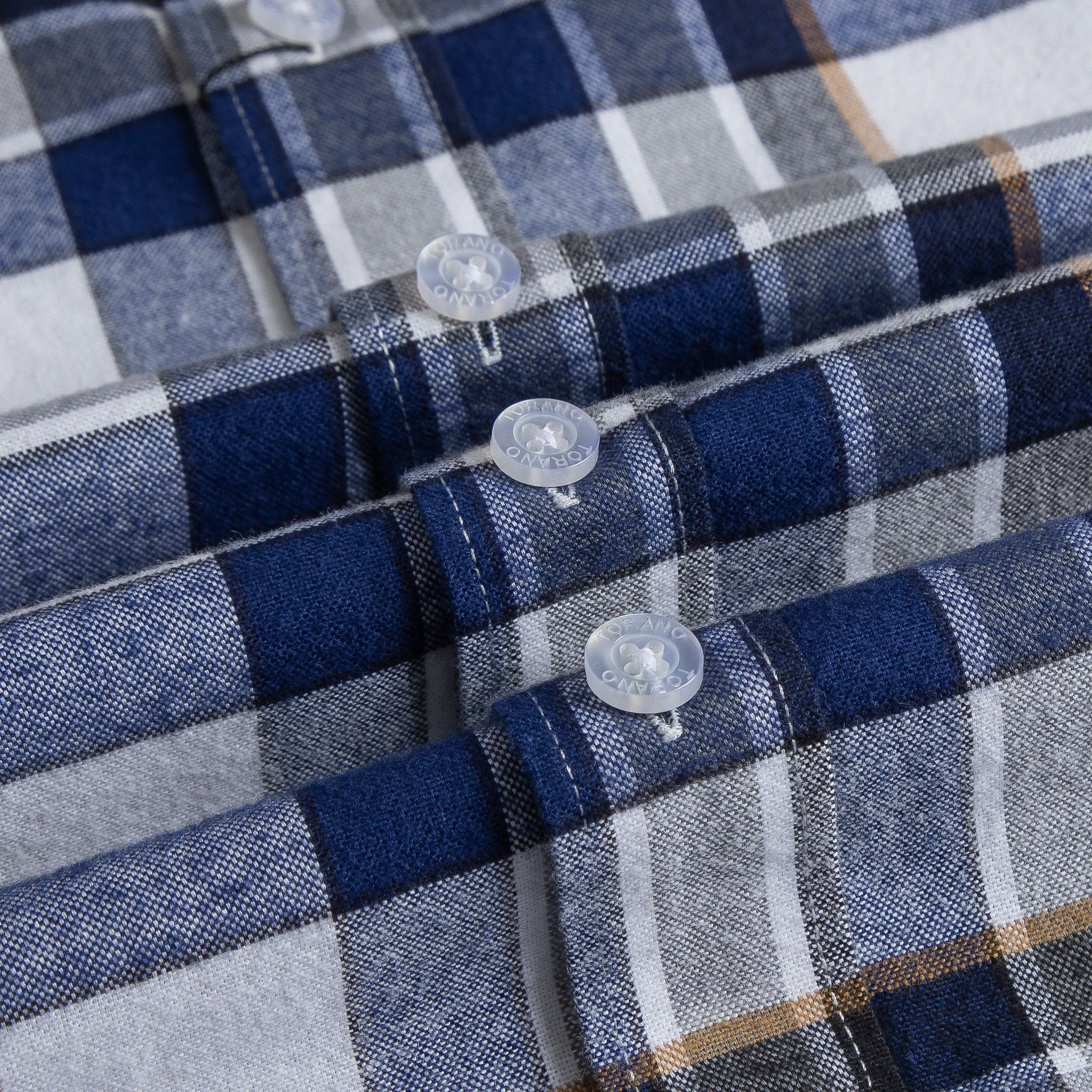  Sơ mi dài tay kẻ Checkerboard DATB417 